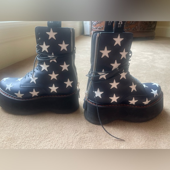 R13 double stack platform star boots. RARE find. Size 37. Worn once. - Picture 4 of 10